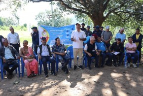 निजामती सेवा दिवस २०८२ अवसरमा धादिङको त्रिपुरासुन्दरीमा वृक्षारोपण